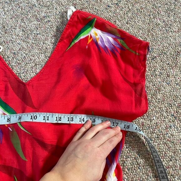 Vintage 1970s Floral Romper Jumpsuit - Picture 11 of 12